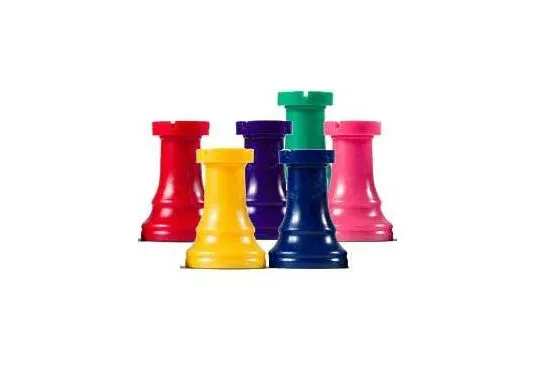 Heavy Tournament Pieces - Individual Rook (Assorted Colors)