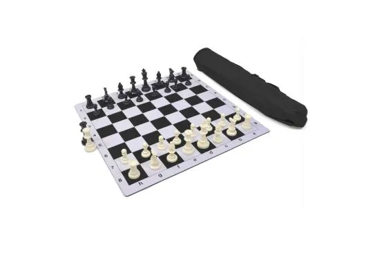 Heavy Tournament Mousepad Board Archer Chess Set Combo