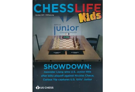 Chess Life For Kids Magazine - October 2019 Issue