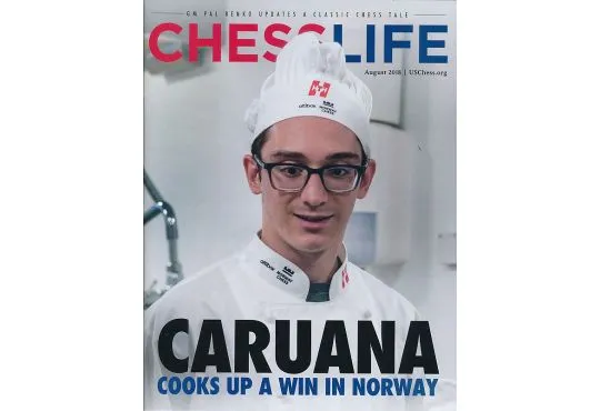 CLEARANCE - Chess Life Magazine - August 2018 Issue 