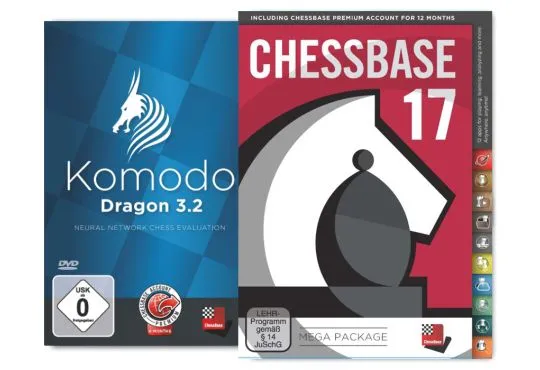 Komodo Dragon 3.2 and CHESSBASE 17 Starter Bundle