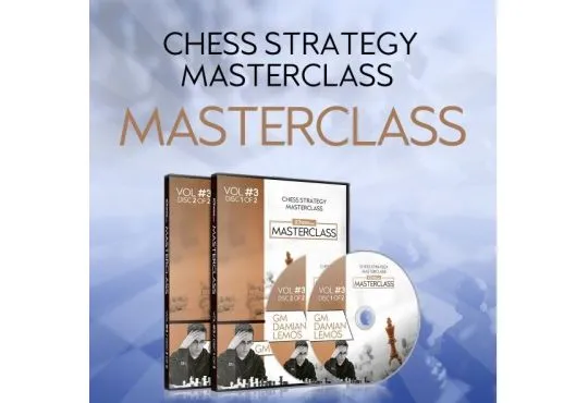 E-DVD - MASTERCLASS - Damian Lemos' Strategy Chess Masterclass - GM Damian Lemos - Over 9 hours of Content!