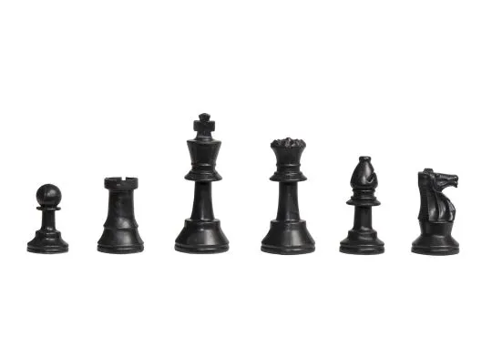 Analysis Plastic Chess Pieces - 2.5" King