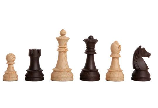 The Euro Series Chess Pieces - 3.75" King - Woodtek