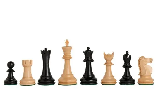 The Capablanca Chess Edition - Reykjavik II Series Chess Pieces - 3.75" King