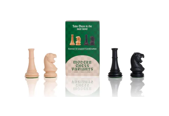 Leopard and Cannon - Musketeer Chess Variant Kit - 4 Set