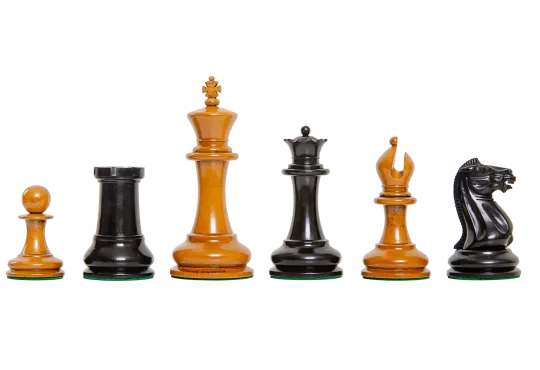 The Genuine Staunton® Collection - The Original 1849 Series Vintage Luxury Chess Pieces - 4.4" King