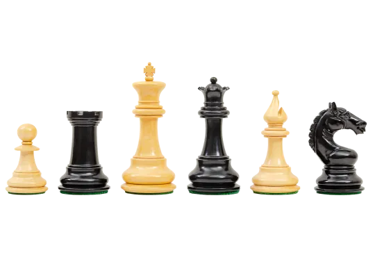 The Ancona Series Luxury Chess Pieces - 4.0" King