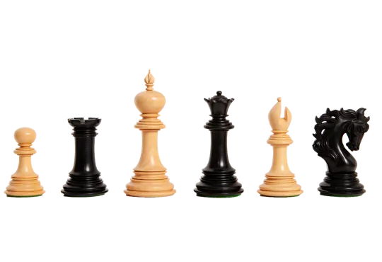 The Benevento Series Luxury Chess Pieces - 4.4" King