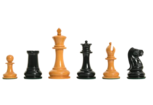 The Cooke Series Luxury Chess Pieces - 4.4" King