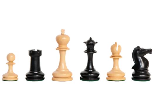 The Camaratta Collection - The Cambridge Springs Series Chess Pieces - 3.875" King