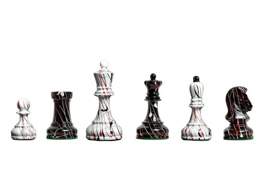 The Dubrovnik Artisan Series Chess Pieces - 3.75" King