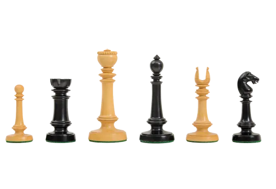 Edinburgh Upright Chess Pieces - 4.0" King
