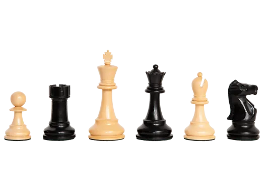 The Fischer Spassky Series Chess Pieces -  4.4" King