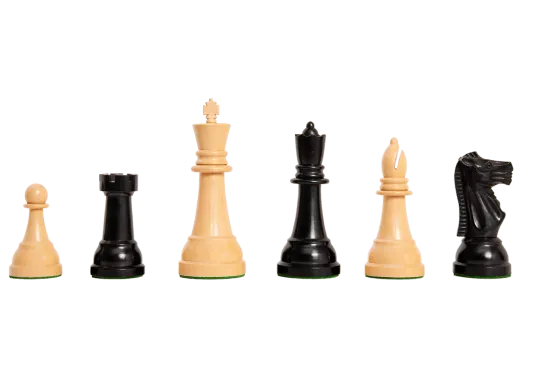 The Reproduction of the Circa 1950s Gallant Knight Series Chess Pieces - 5.0" King