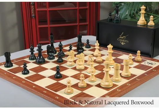 The Capablanca Chess Burmese Rosewood Edition - Reykjavik II Series Chess  Set, Board and Box Combination