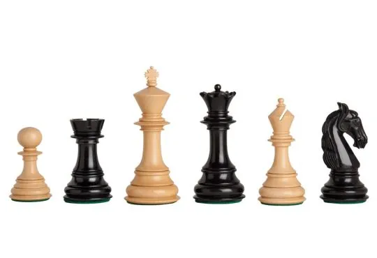 The Livorno Series Luxury Chess Pieces - 4.4" King