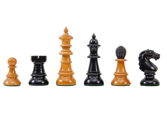 The Old Vienna Coffeehouse Series Chess Pieces - 4.5" King