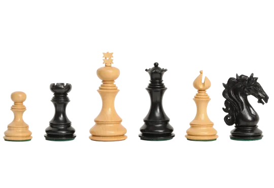 The Ravenna Series Luxury Chess Pieces - 4.4" King