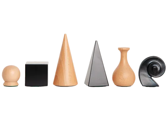 Man Ray Licensed WOODEN Chess Pieces - 3.25'' King
