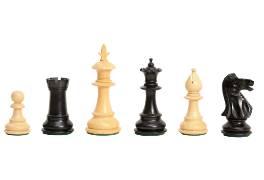 The Royale Series Chess Pieces - 4.0" King