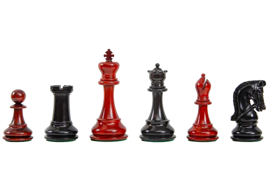 The Sultan Series Prestige Chess Pieces - 4.4" King