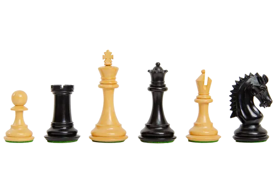 The Sussex Series Luxury Chess Pieces - 3.75" King