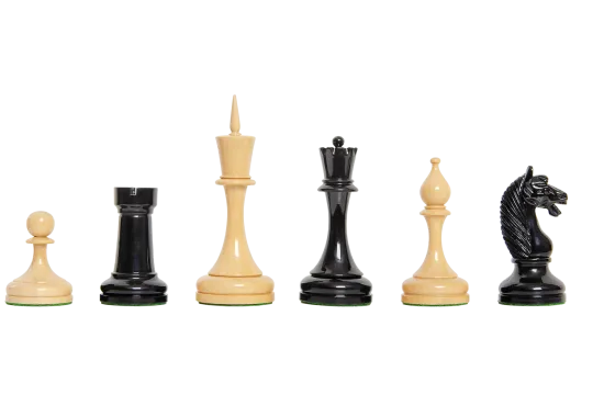 The Camaratta Collection - The Soviet 1935 Series Chess Pieces - 4.6" King