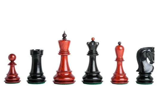 The Zagreb '59 Series Prestige Chess Pieces - 3.875" King