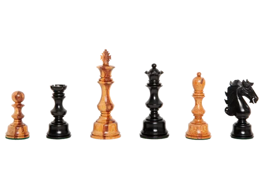 The Exotique Collection® - The Treviso Series Luxury Chess Pieces - 4.4" King