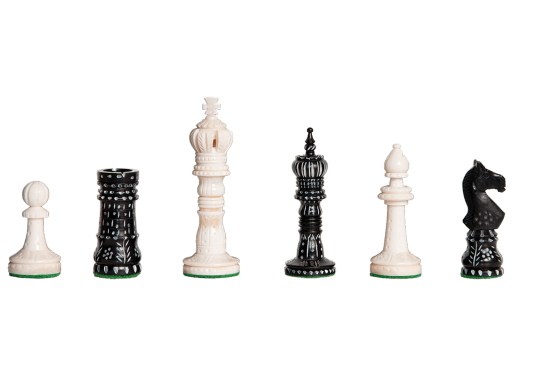 The Worthington Luxury Bone Chess Pieces - 4.0" King