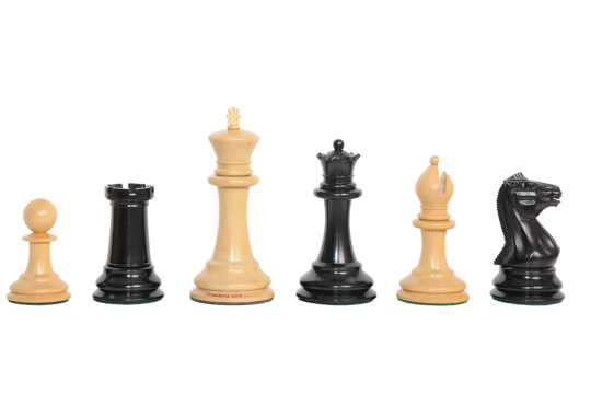 The Camaratta Collection - The 1850 Morphy Series Chess Pieces - 4.4" King