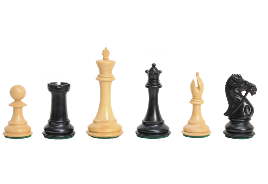 The Leicester Series Chess Pieces - 4.0" King