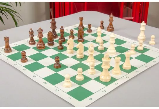 Magnetic Wood Chess Pieces - 3" King