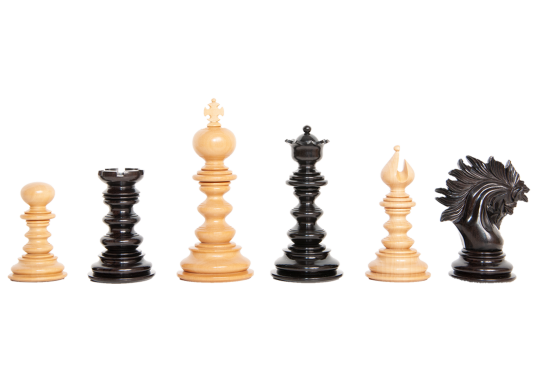 The Forever Collection - The Savano Series Luxury Wood Chess Pieces - 4.4" King