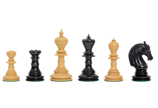 The Segura Series Luxury Chess Pieces - 4.3" King