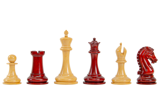 The Forever Collection - The St. Louis Chess Club Commemorative Chess Pieces - 4.4" King