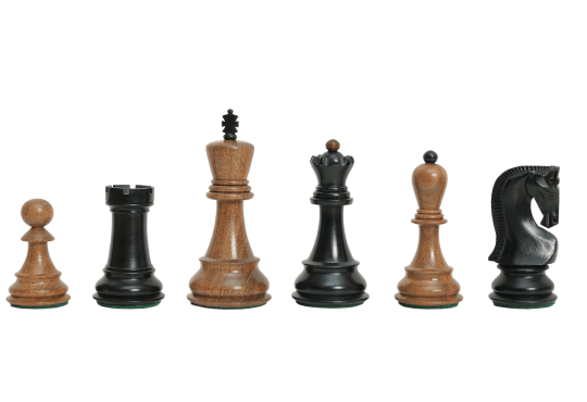 CLEARANCE - The Zagreb Elite Series Chess Pieces - 3.875" King