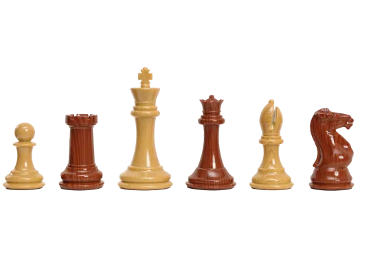 The Fischer Series Chess Pieces - 4" King - Woodtek