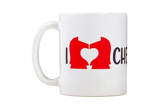 I Love (HEART) Chess Coffee Cup