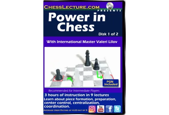 Power in Chess DVD Front Volume 1