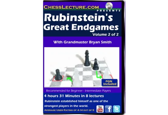 Rubinstein's Great Endgames V1 Front