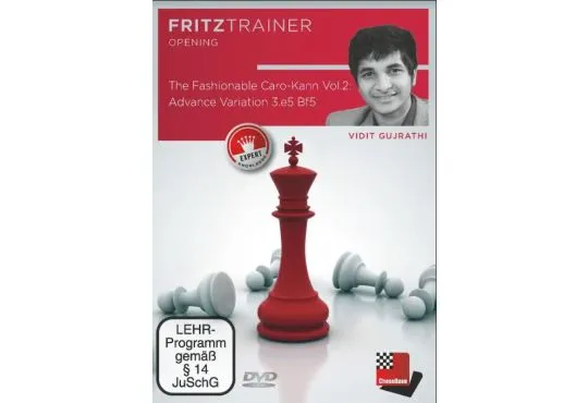 The Fashionable Caro-Kann - Advance Variation 3. e5 Bf5 - Vidit Gujrathi - Volume 2