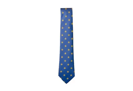 Blue Queen - Chess Tie