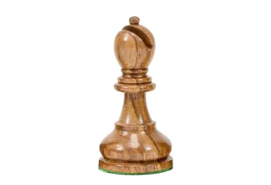 Wooden Chess Bishop
