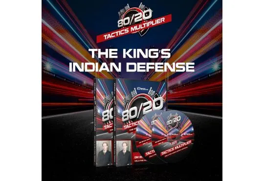 E-DVD - 80/20 Tactics Multiplier - The King's Indian Defense - GM Bryan Smith