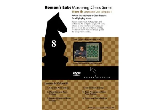 E-DVD ROMAN'S LAB - VOLUME 8 - Comprehensive Chess Endings - PART 1