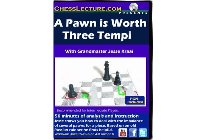 A Pawn is Worth Three Tempi - Chess Lecture - Volume 94 Chess DVD