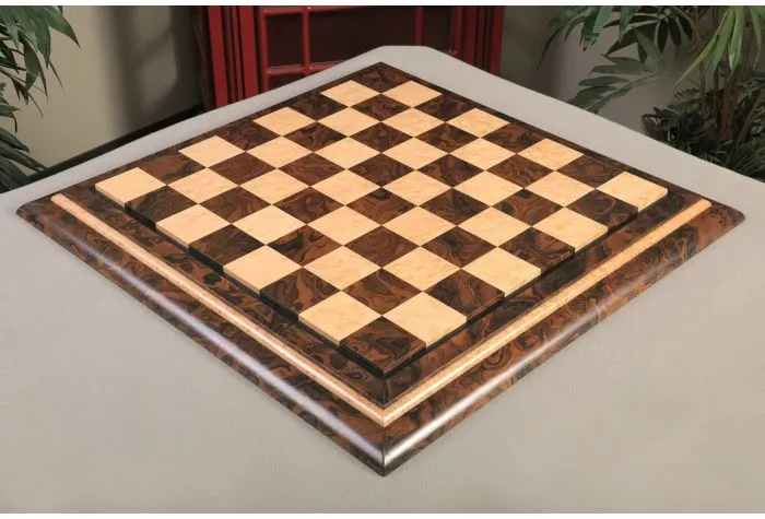 Straight Up Chess Board - Walnut Maple