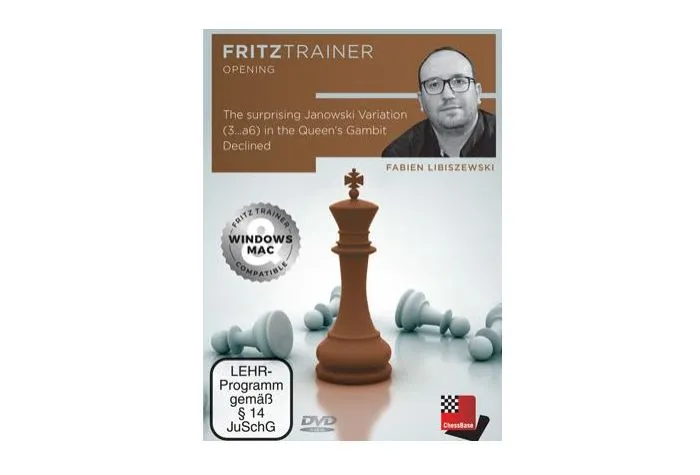 FRITZ TRAINER - The Surprising Janowski Variation (3a6) in the Queen's  Gambit Declined - Fabien Libiszewski